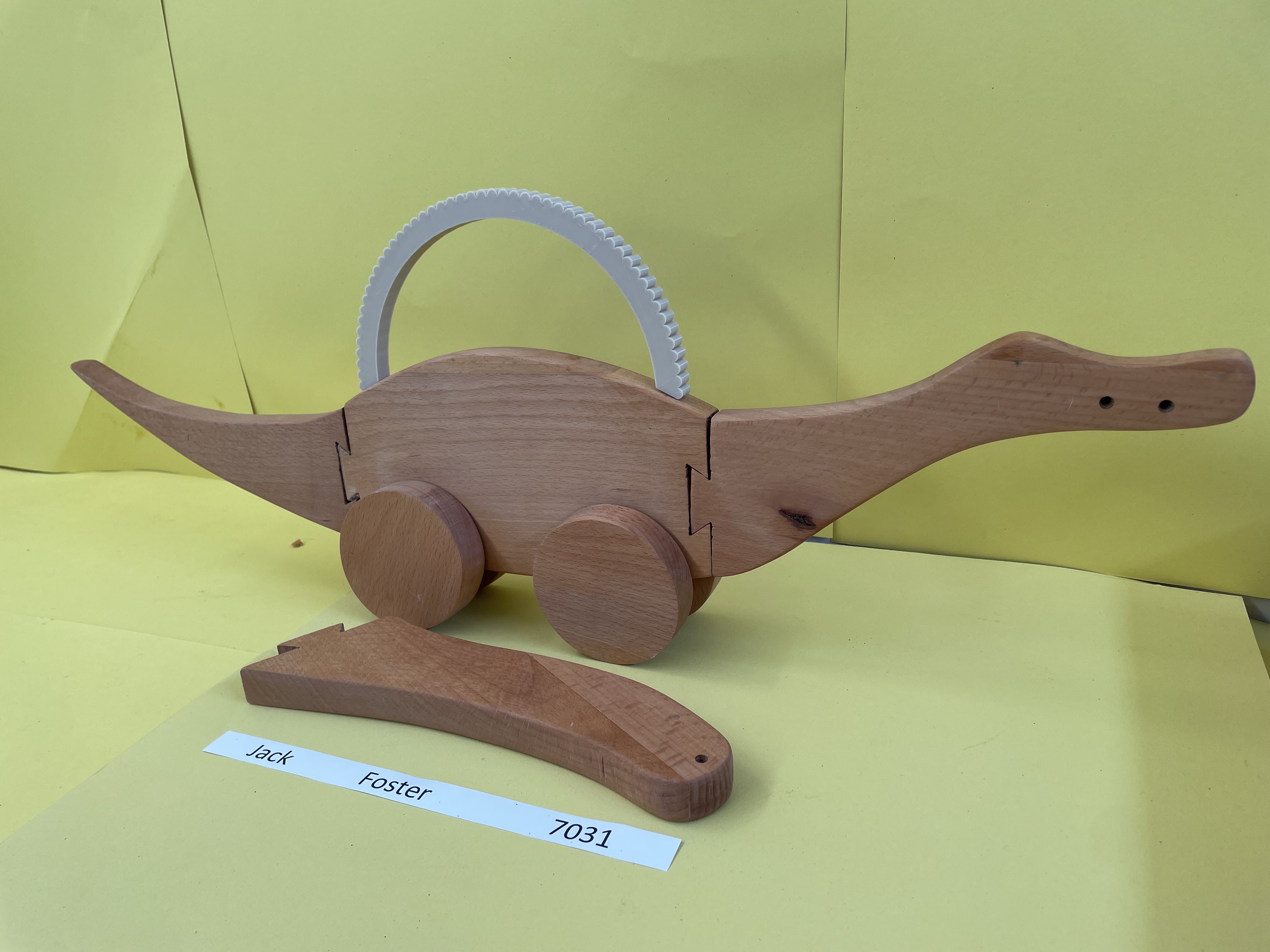 Spinosaurus configuration — alternative head and spine handle