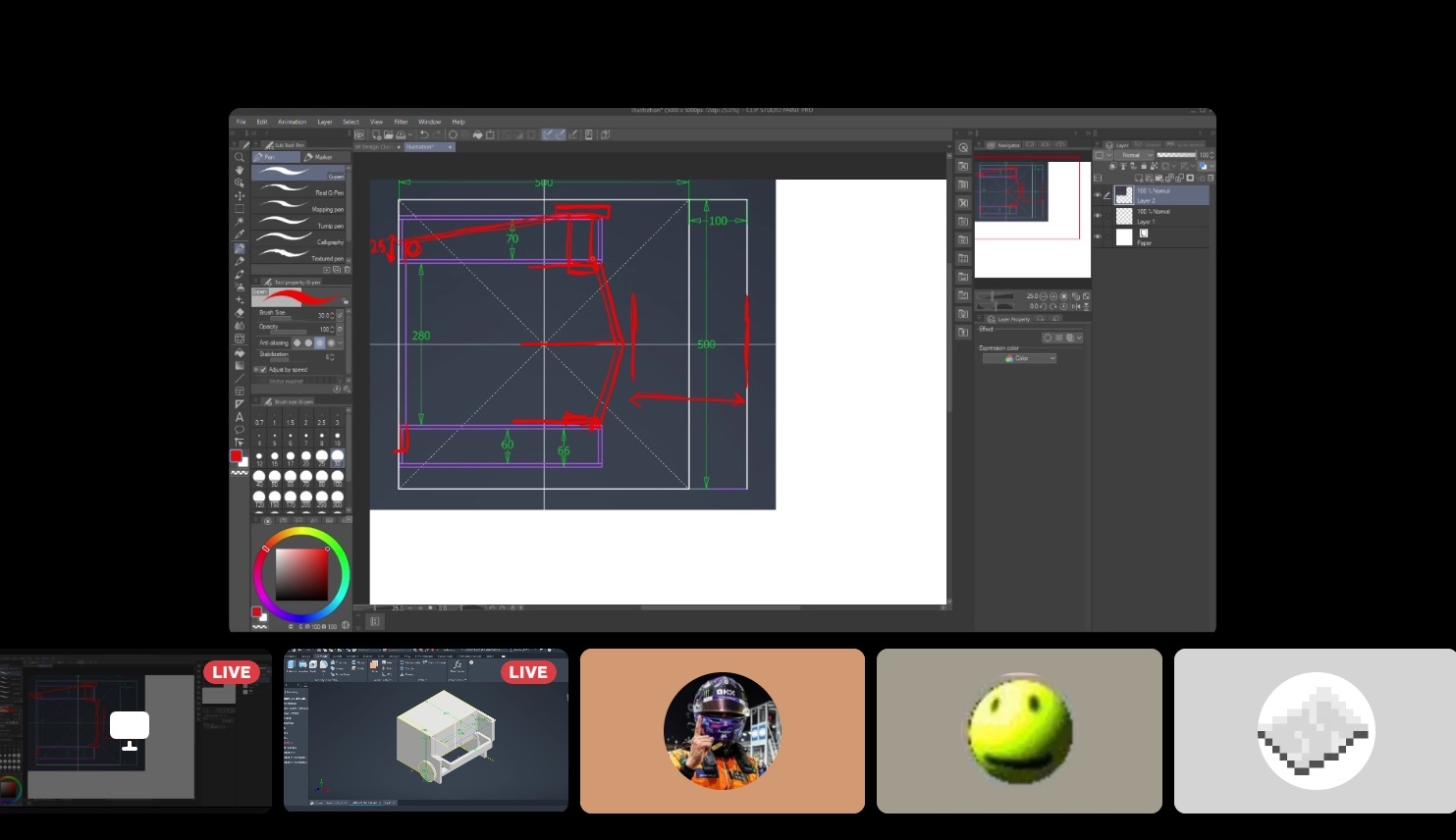 Team badge design in progress